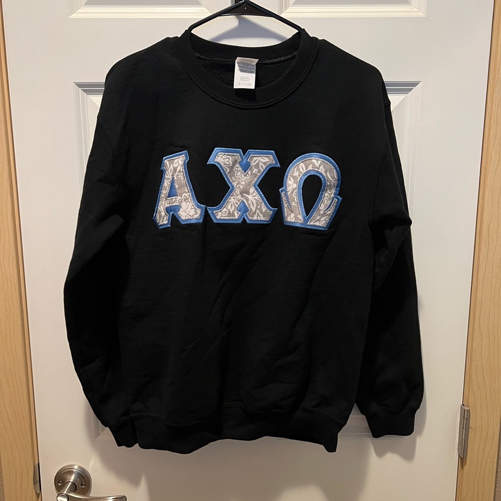 Alpha Chi Omega Letters Sweatshirt